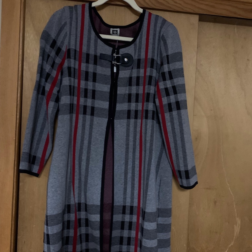 Anne Klein L Heather Grey Sweater